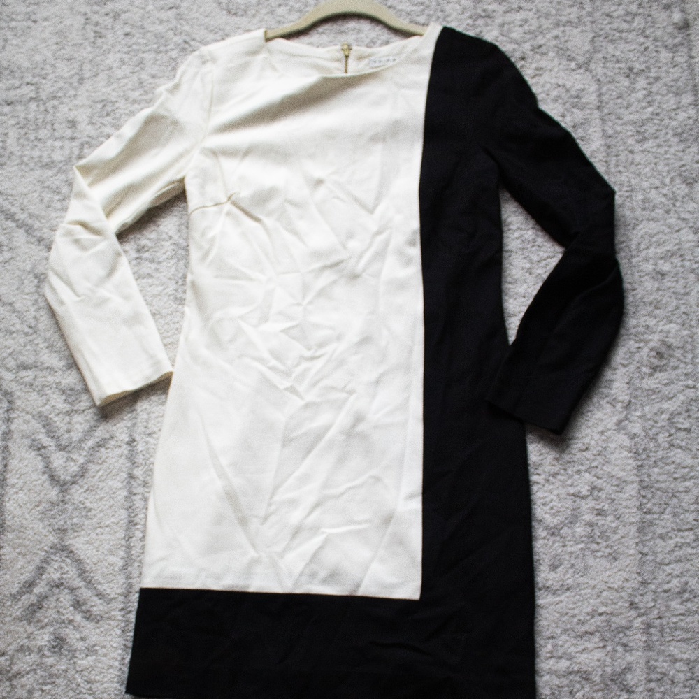 Black and White Cocktail Dress